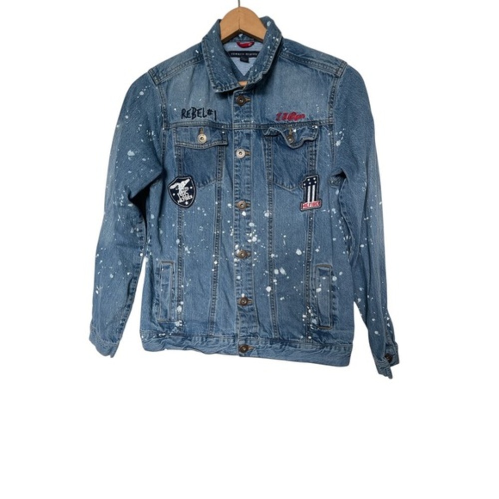 Tommy Hilfiger  Jean jacket‎ for boy Size XL /16 EUC